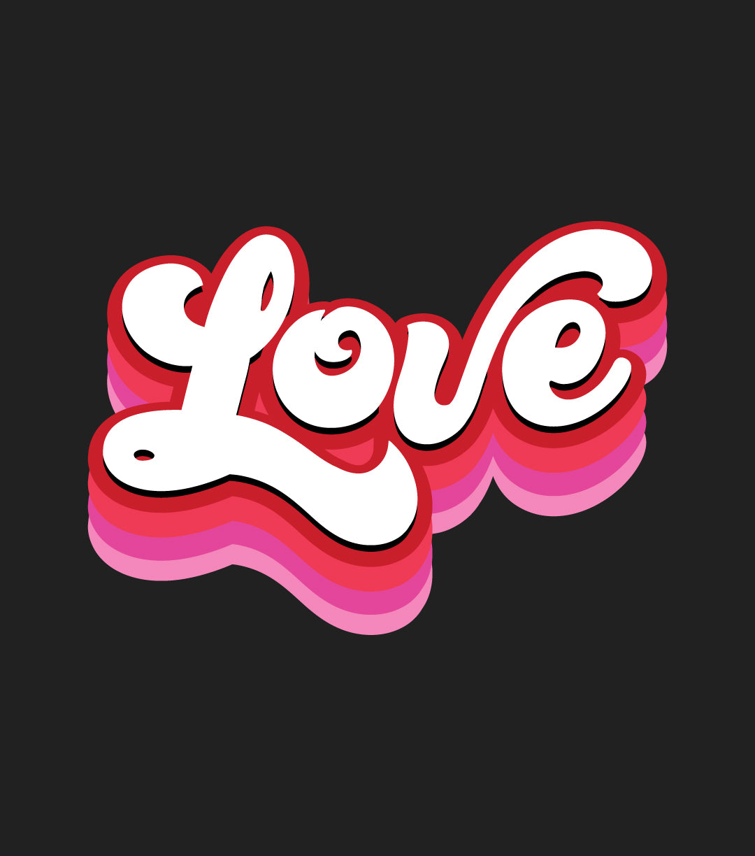 Retro Valentine Love Shirt