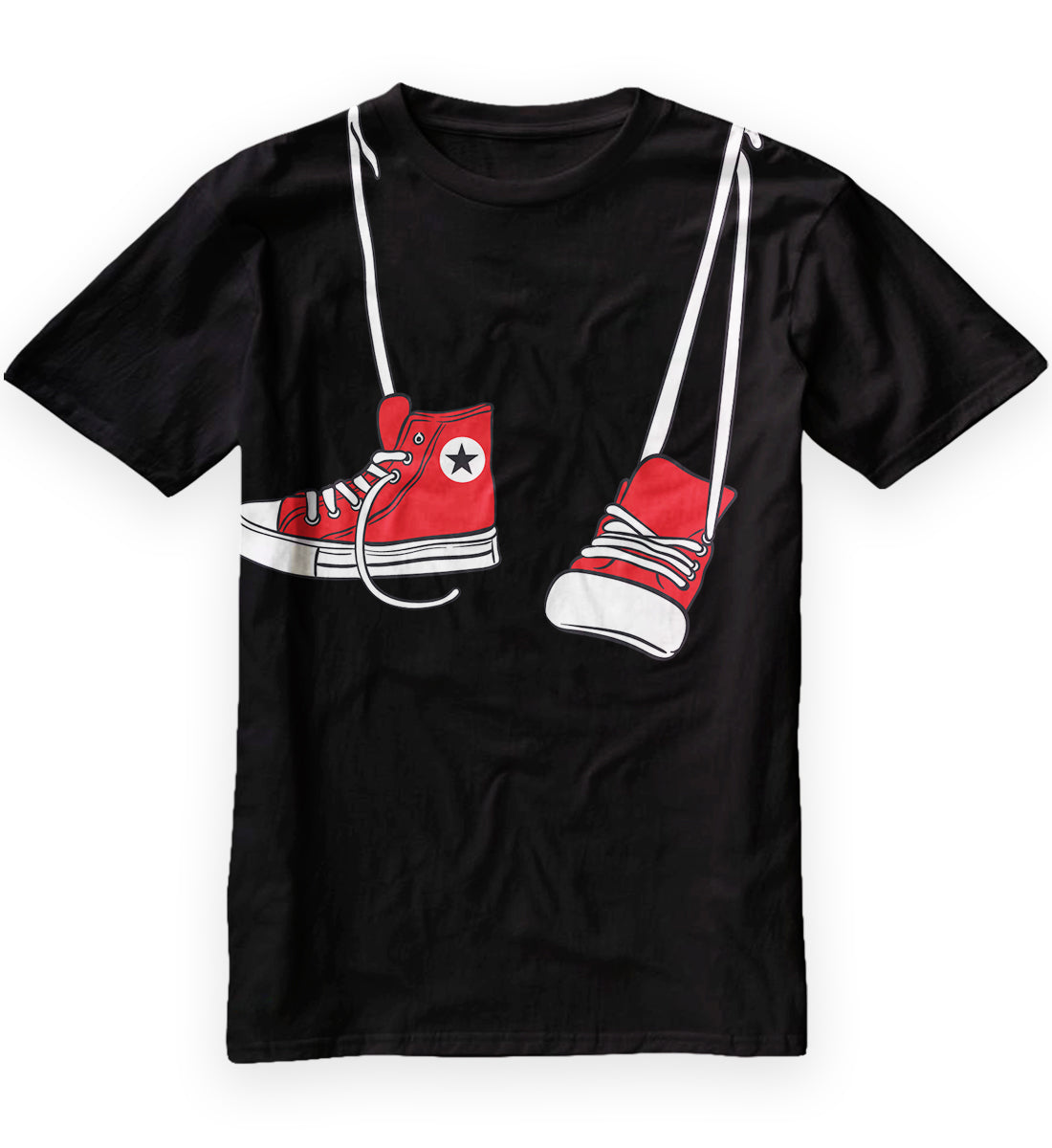 SHOES AROUND THE NECK MEN'S TSHIRT