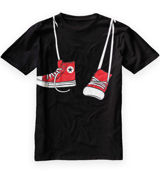 SHOES AROUND THE NECK MEN'S TSHIRT