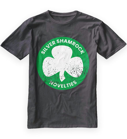 Silver Shamrock Logo Halloween III T-Shirt