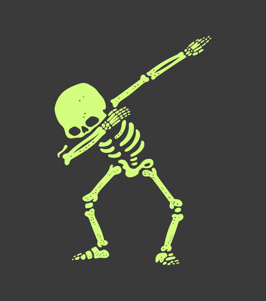 Skeleton - Dabbing Skeleton Dab Hip Hop Skull D