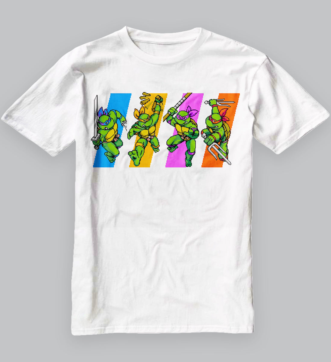 TMNT Turtles in Time Characters Classic T-Shirt – Graphic Tees