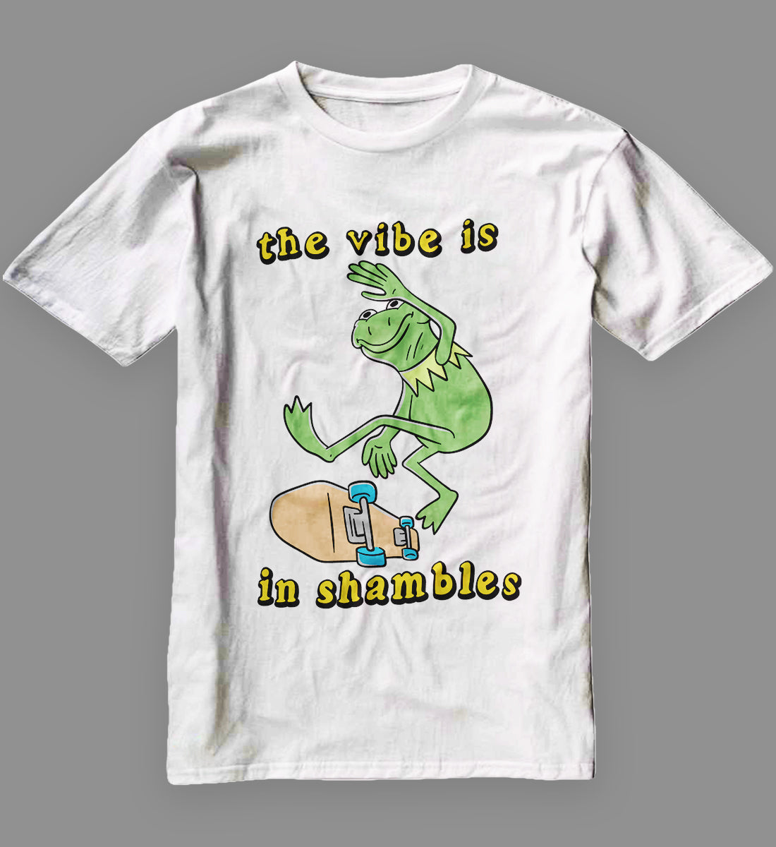 Vibe In Shambles Short Sleeve T-Shirt