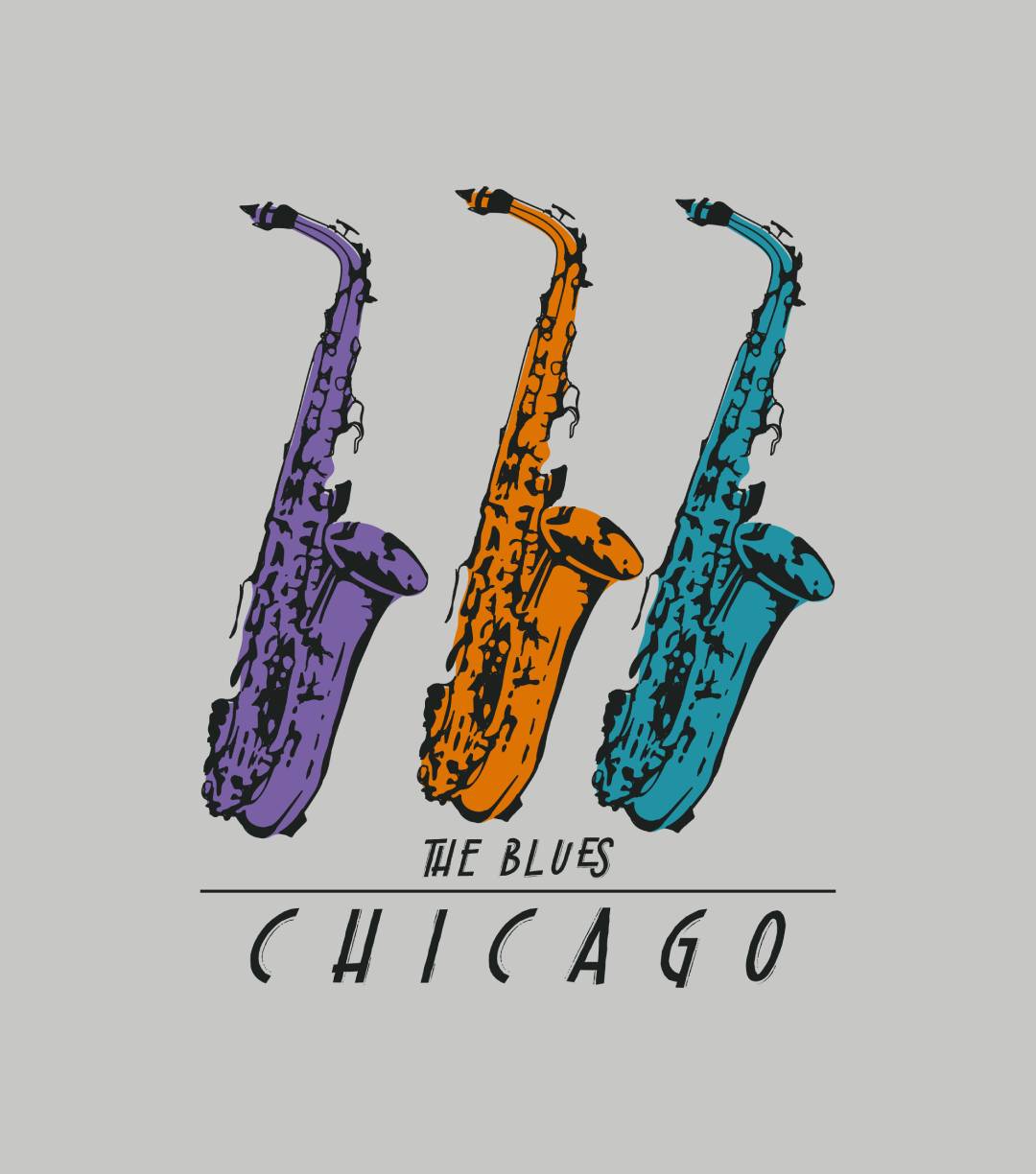 Vintage Chicago Blues T-Shirt
