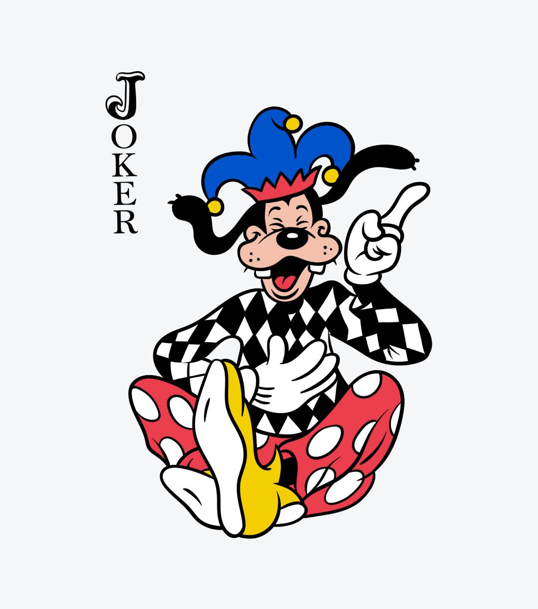 Vintage Goofy Joker T-Shirt