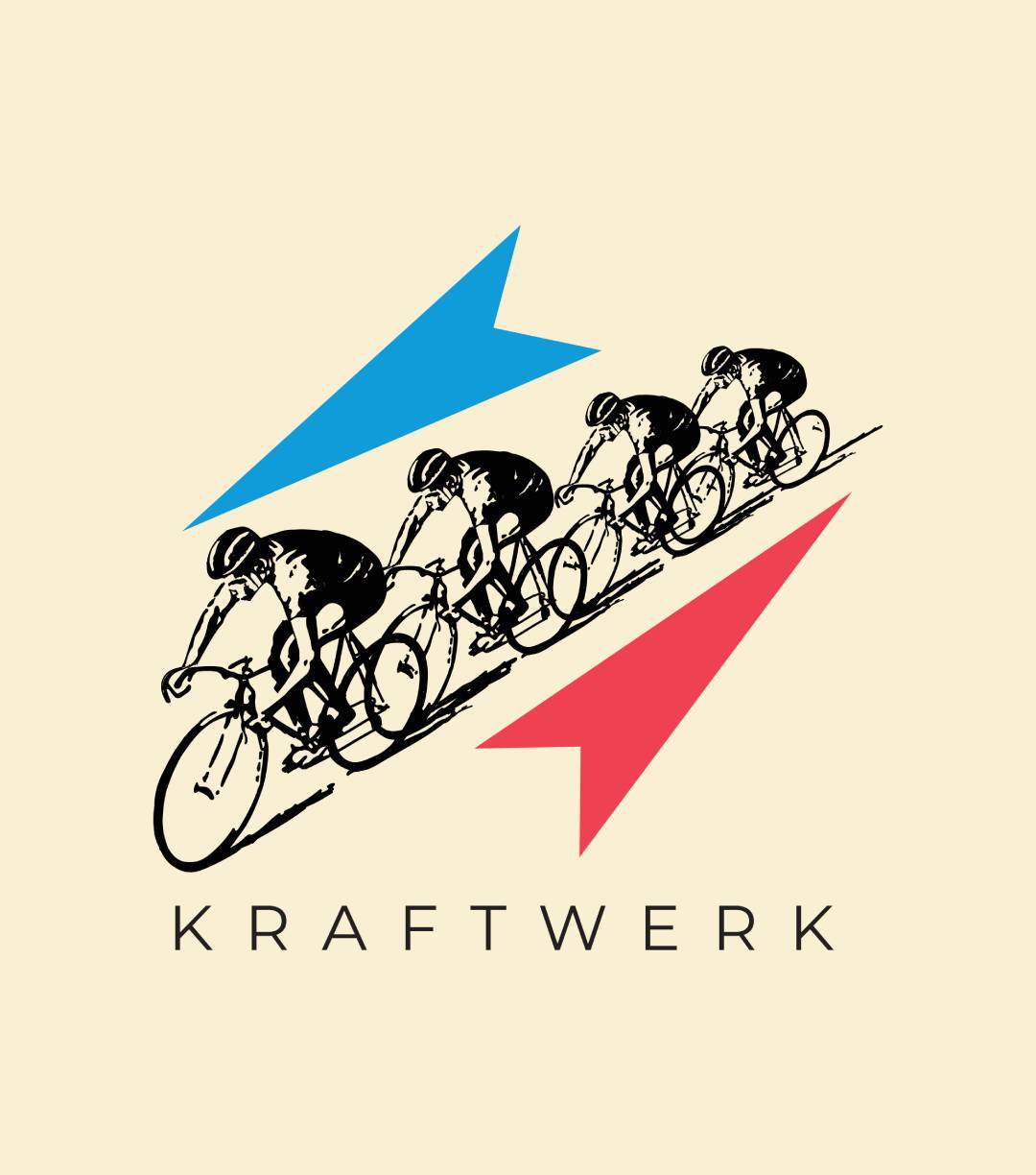 Kraftwerk Retro Original Fan Art Design T-Shirt