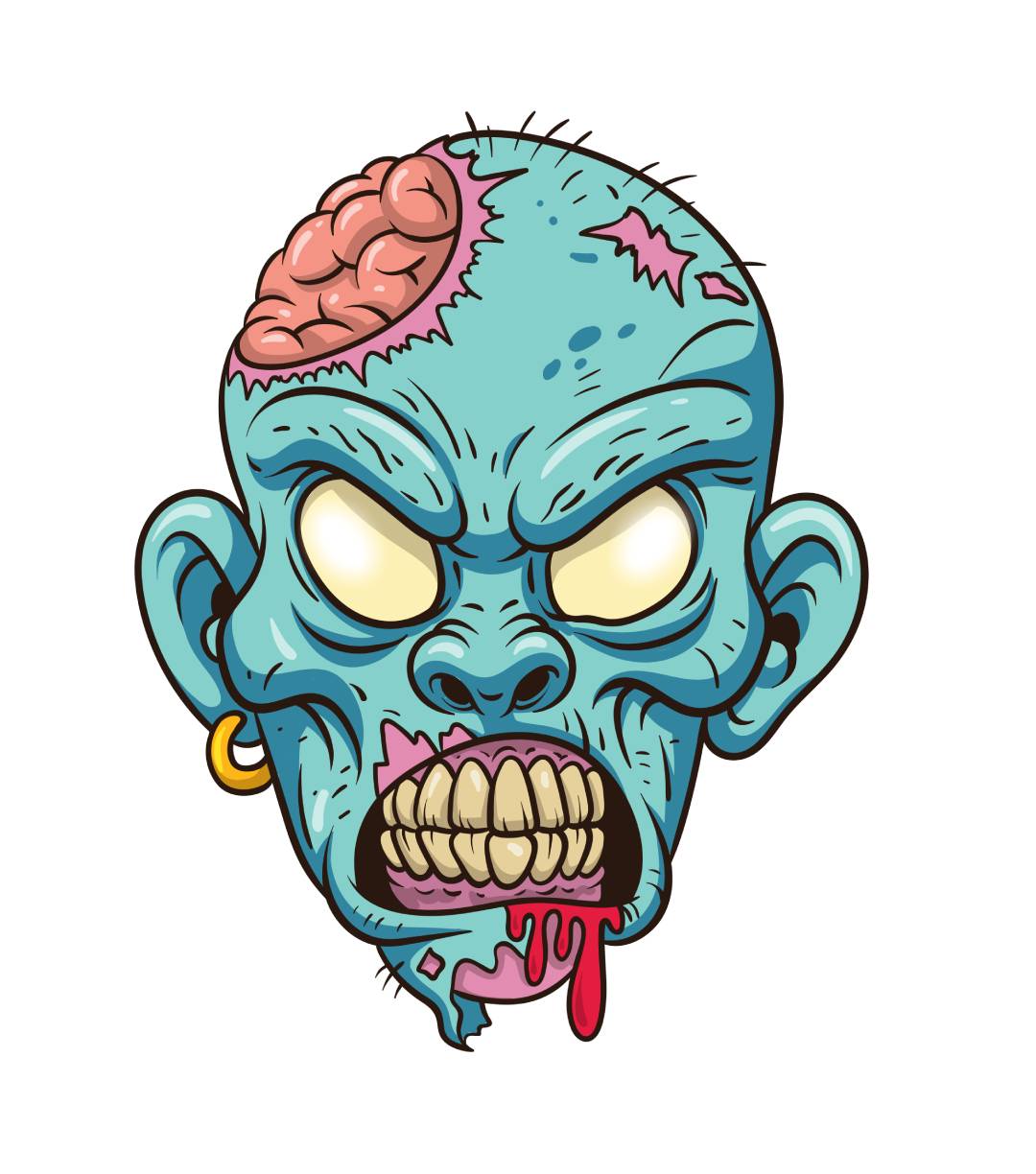 Zombie Head T-Shirt