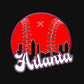 Atlanta Baseball ATL Skyline T-Shirt