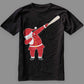Baseball Bat Dabbing Santa T-Shirt