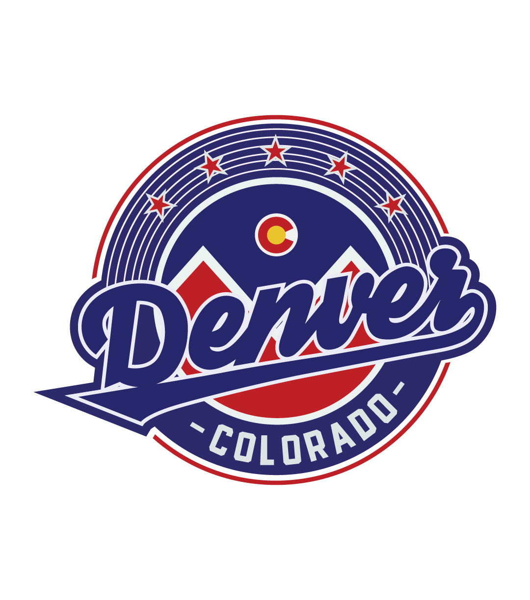 Denver Colorado Baseball Logo T-Shirt