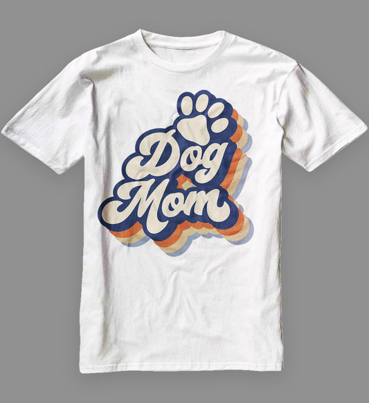 Dog Mom Retro Shirt