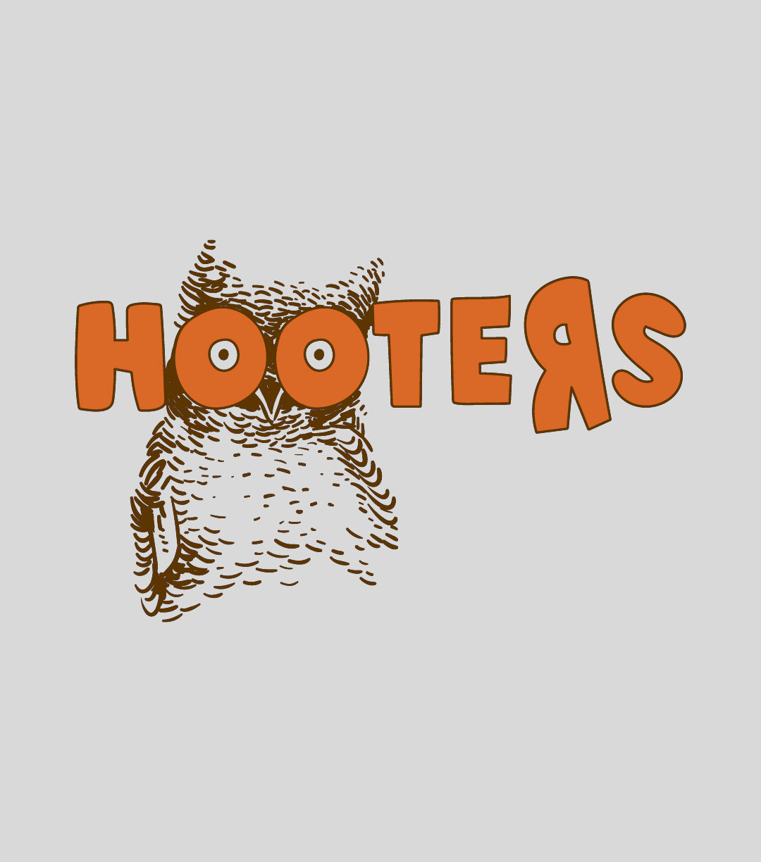 Hooters Femboy Owl Tits USA Waitress Bird T Shirt