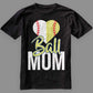 Love Baseball Mom T-Shirt