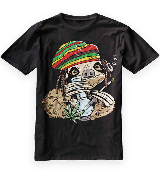 Sloth Smoking Weed Shirt