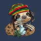 Sloth Smoking Weed Shirt