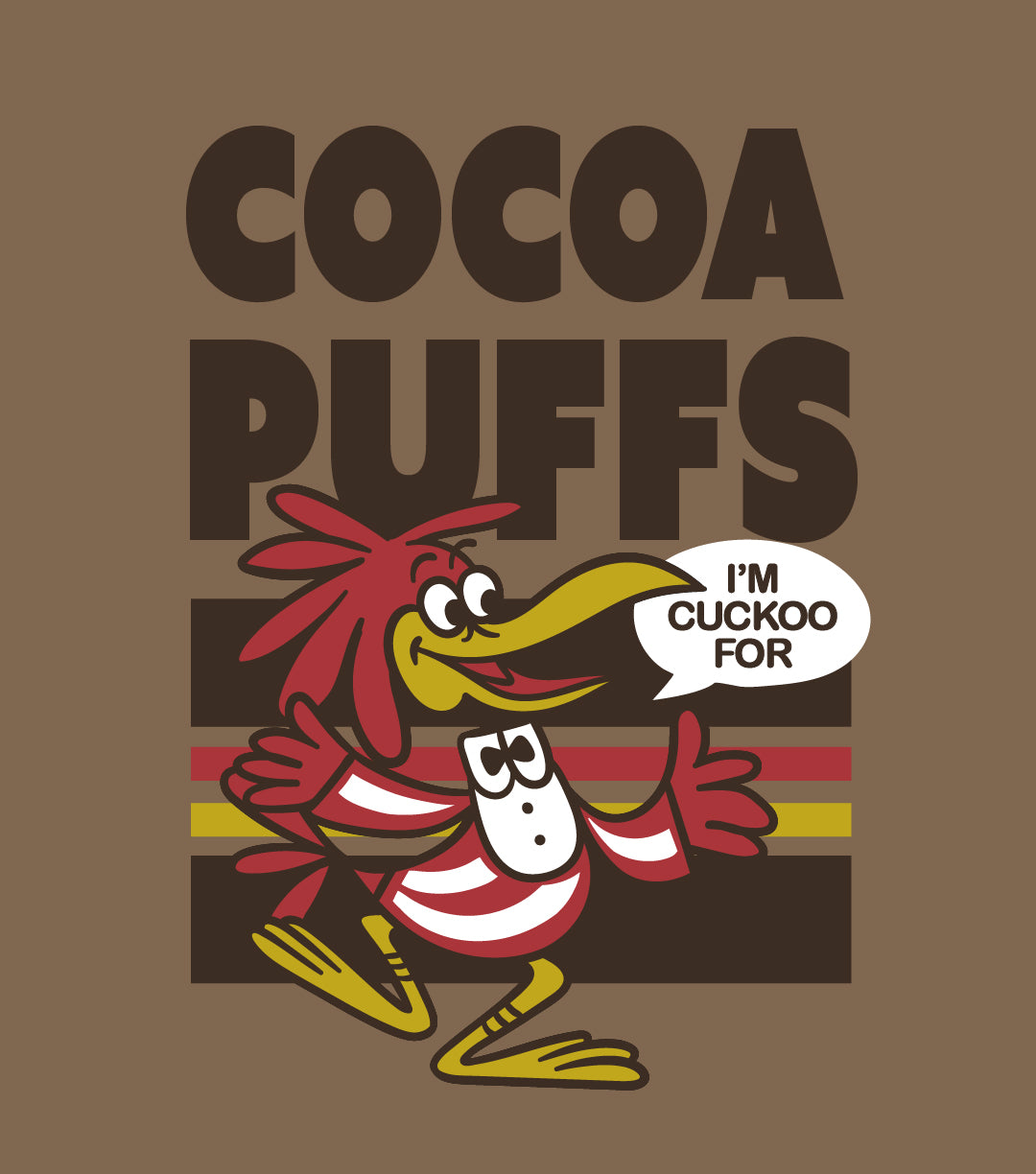 Tee Luv I'm Cuckoo for Cocoa Puffs Cereal Shirt