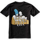 The Simpsons Skeleton Family Couch T-Shirt