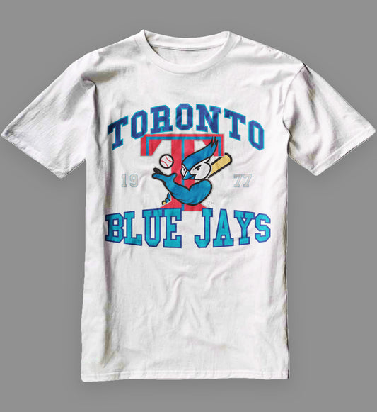 Toronto Blue Jays Vintage Washed T Shirt - Ivory Shirt