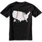 US Map American Baseball T-Shirt