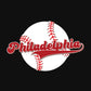 Vintage Philadelphia Baseball Throwback Retro T-Shirt