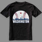 Washington DC Baseball Skyline T-Shirt