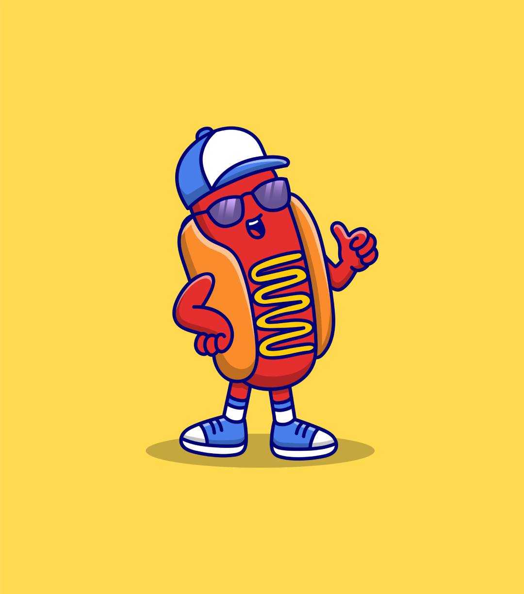 Hot Dog Boy Kid Shirt