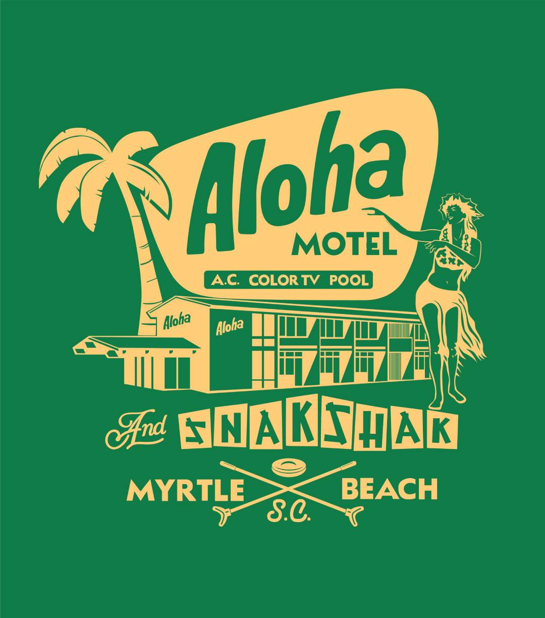 Aloha Motel Kids T-Shirt