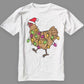 Chicken Christmas Shirt Funny