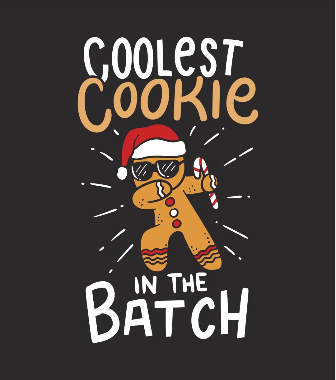 Coolest Cookie In The Batch Gingerbread Ch Men's Classic T-Shirt