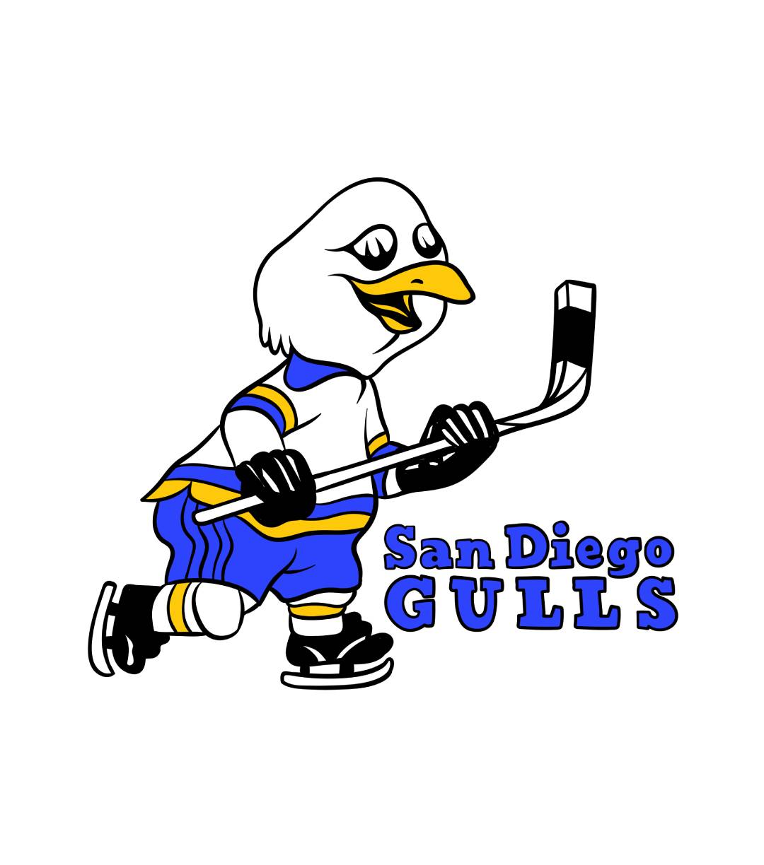 Defunct San Diego Gulls 1966 T-Shirt