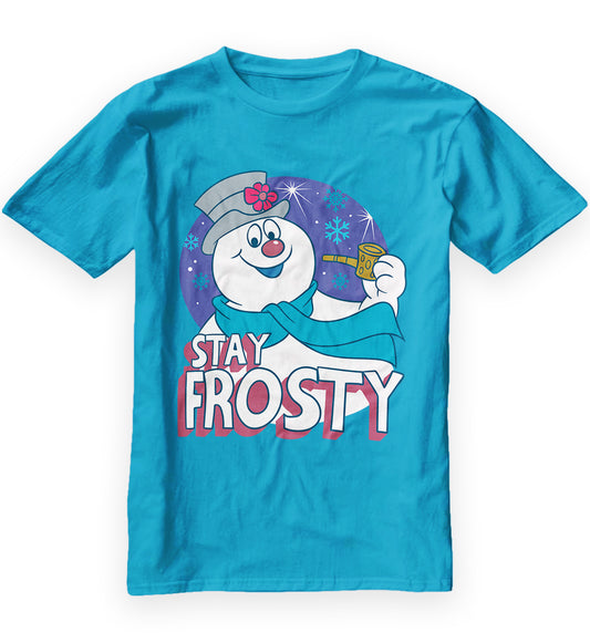 Frosty the Snowman Turquoise T-Shirt