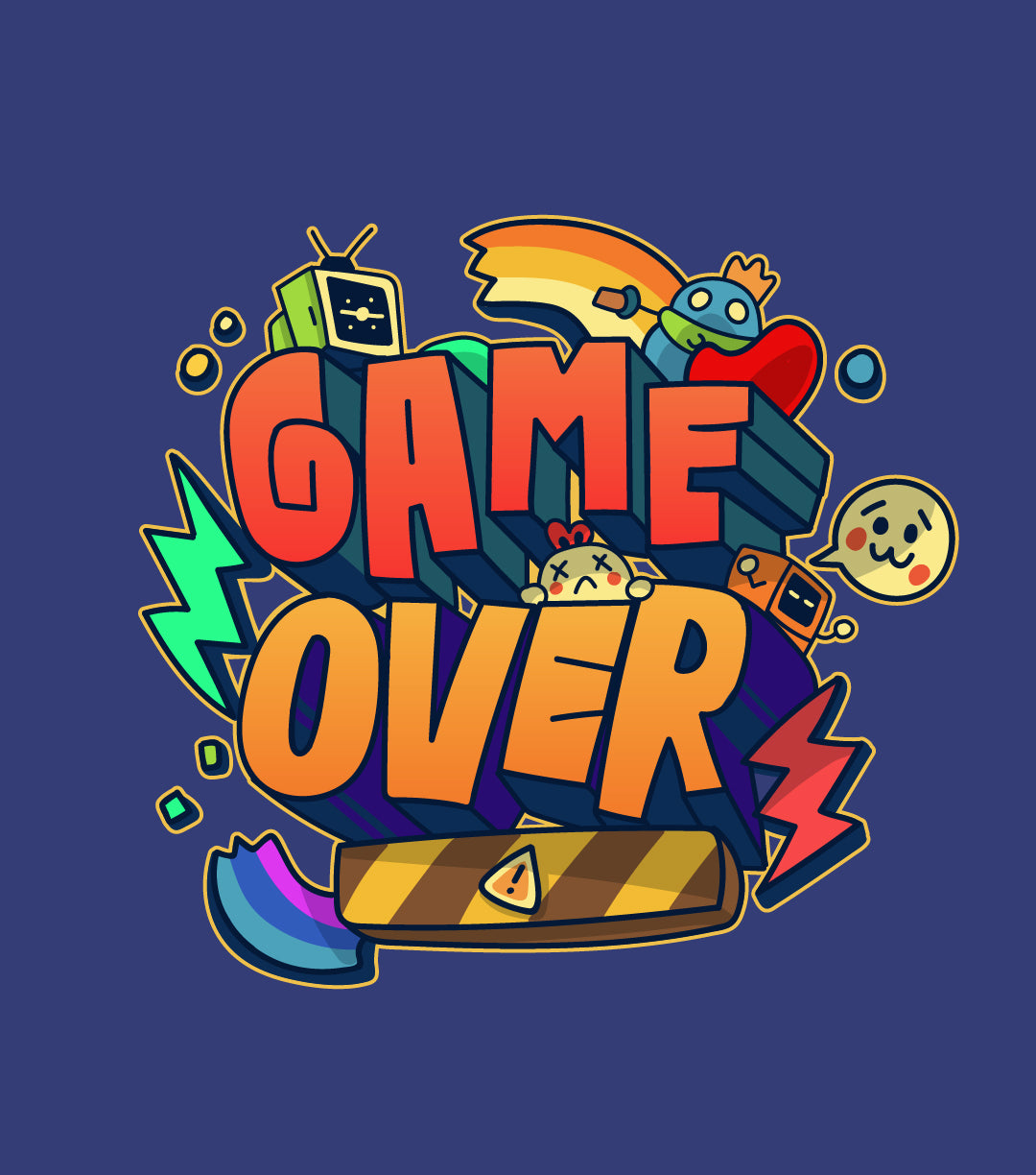 Game Over T-Shirt Classic T-Shirt