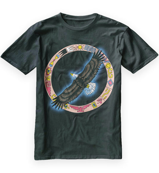 High Eagle Holoubek Vintage T-Shirt XL Single Stitch Double Sided Made USA 90s