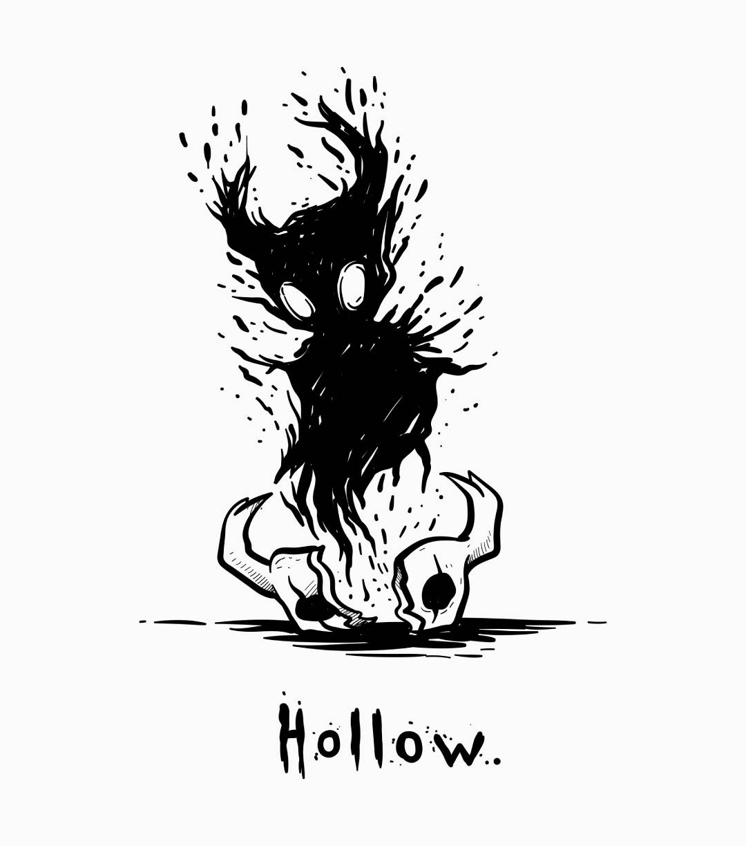 Hollow Void [Hollow Knight] Classic T-Shirt