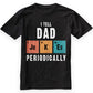I Tell Dad Jokes Periodically Funny Father's Day Gift Science Pun Vintage Chemistry Periodical Table Chart Classic T-Shirt