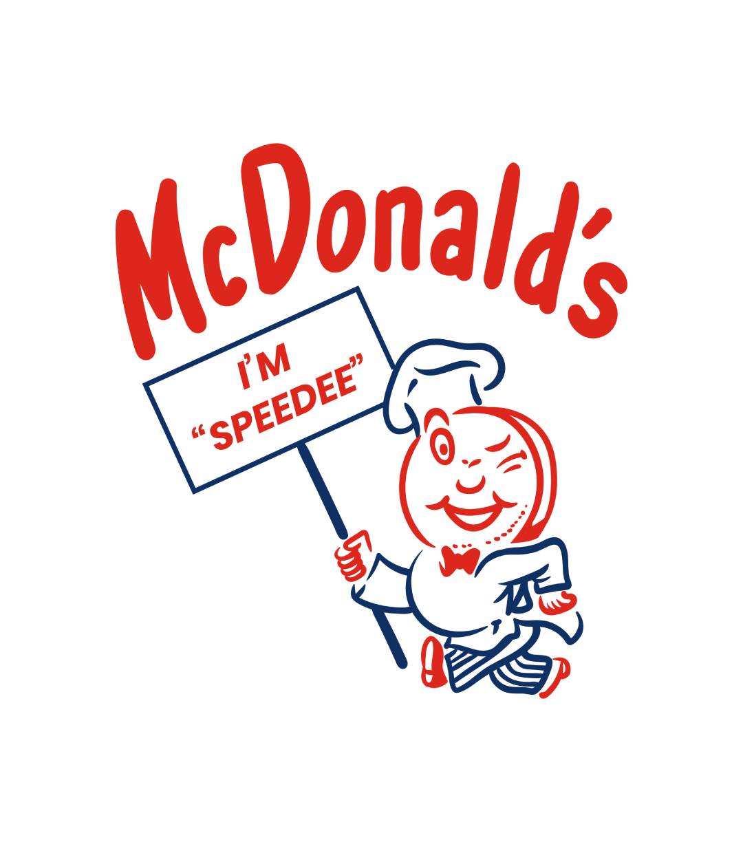 McDonald's original mascot. Speedee T-Shirt – Graphic Tees