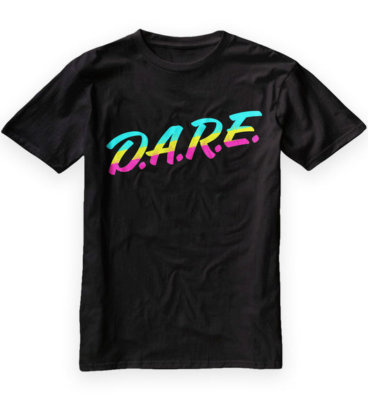 Men's Black Neon Dare Shirt