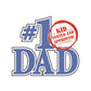 #1 Dad Kid Tested And Approved Father's Day T-Shirts