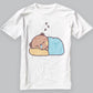 Pentol Sleep Cute Bubududu Panda Emote T-Shirt