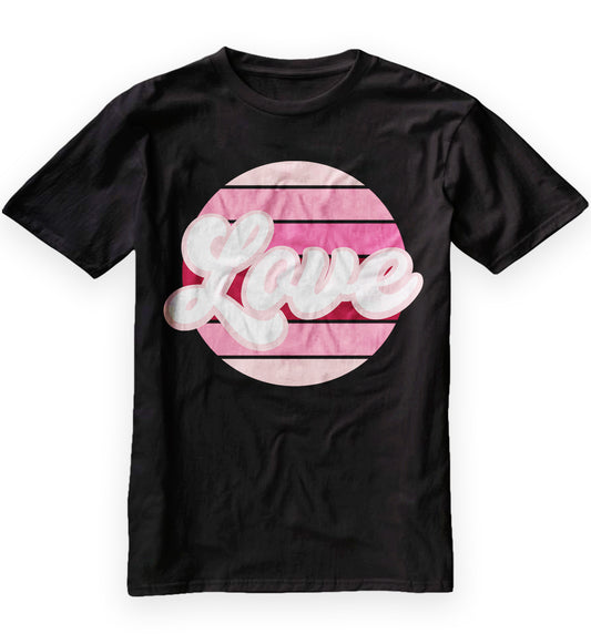 Retro Love Heart Valentines Day Shirt