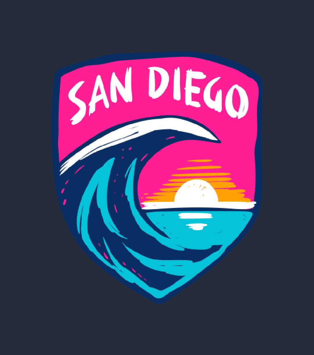 San Diego Waveeee FC 07 T-Shirt