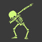 Skeleton - Dabbing Skeleton Dab Hip Hop Skull D
