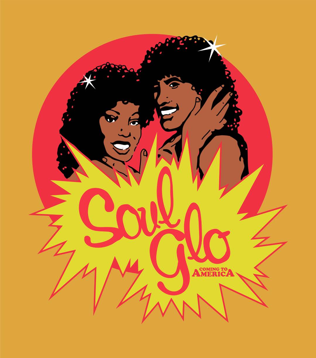 Soul Glo Coming To America T-shirt