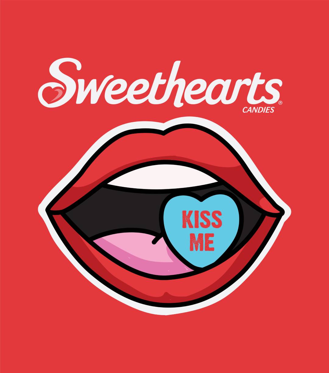 Womens Kiss Me Sweethearts Shirt