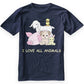 I Love All Animals T-Shirt