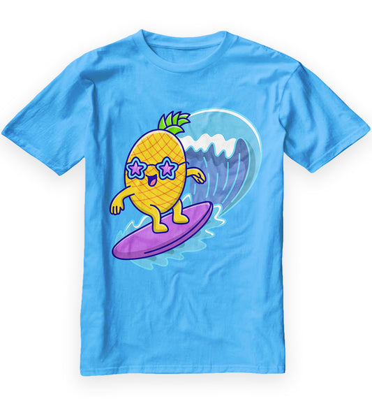 Pineapple Surfing Kid T-Shirt