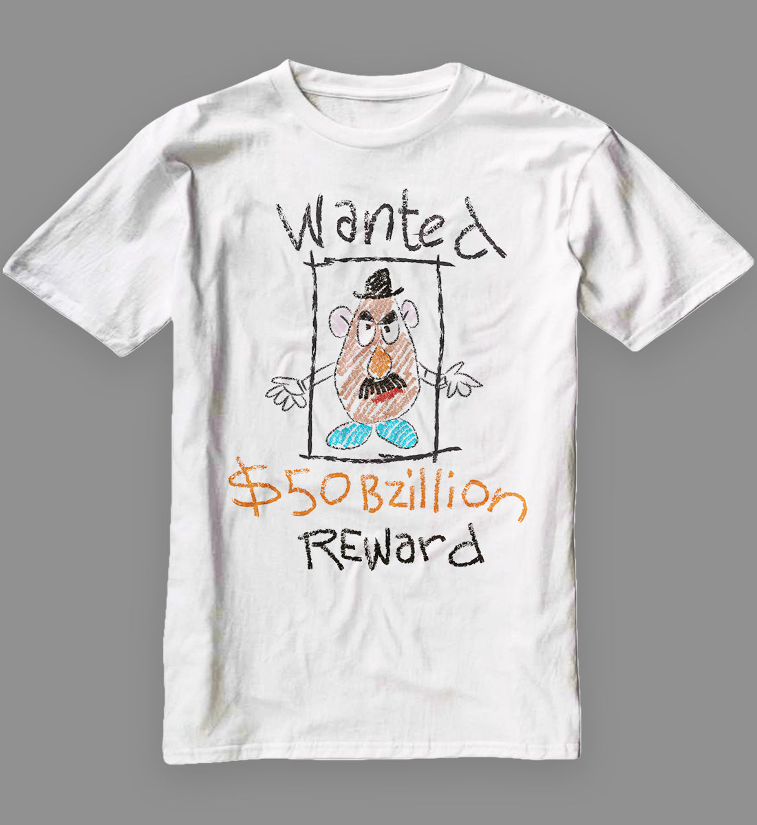Wanted - Mr Potato Classic T-Shirt
